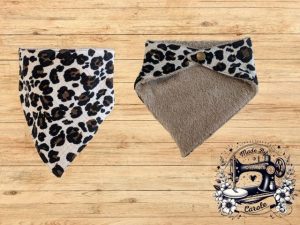 bavoir-bandana-leopard Bavoir bandana