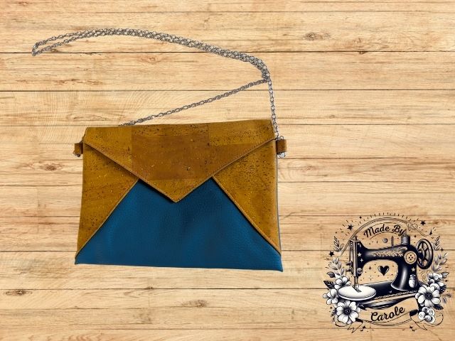 pochette-mariage-liege-bleu-jaune Pochette Mariage liège