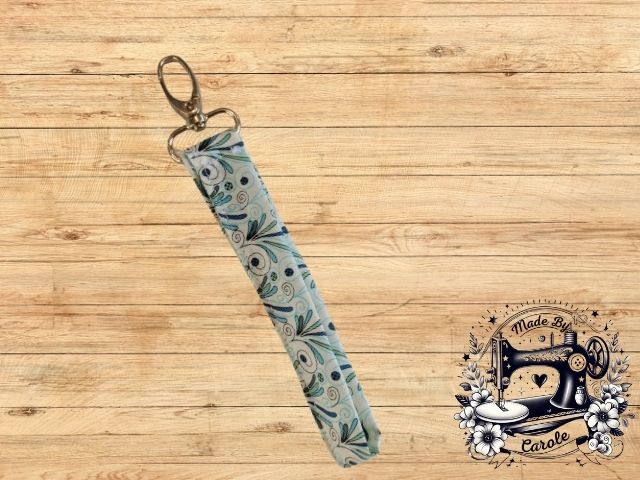 porte-clef-vert-fleur Porte-clef