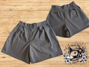 Short gris et wax